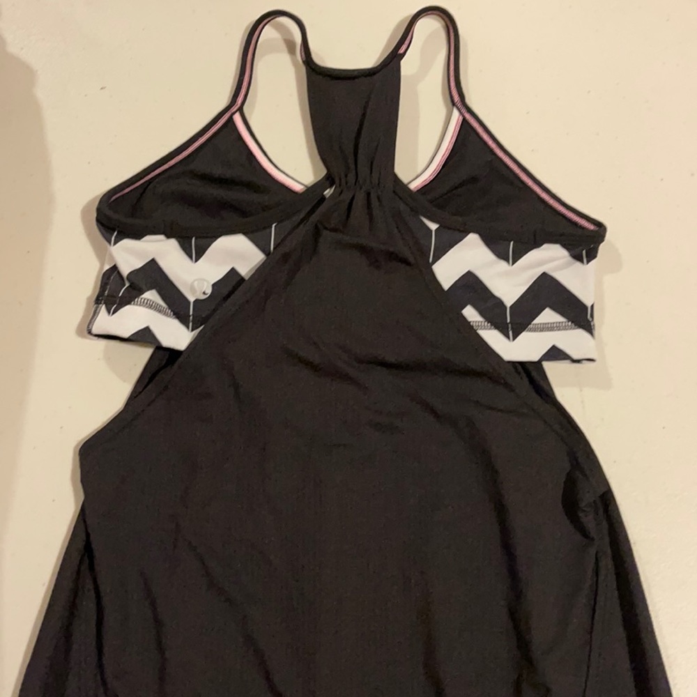 Lulu lemon tank with built in bra